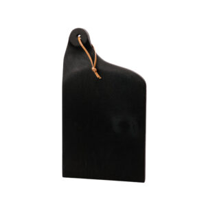 Tabla de madera negra