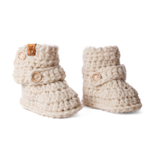 Zapato lana natural 9 a 12 meses