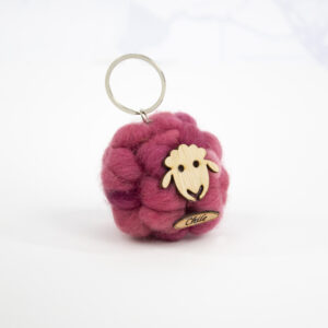 llavero purpura