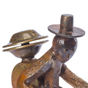 escultura hierro