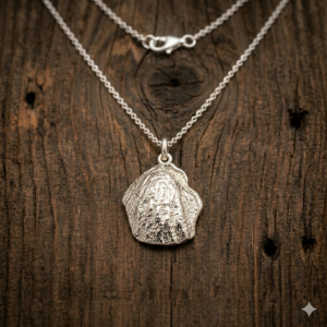 Collar de plata Mar